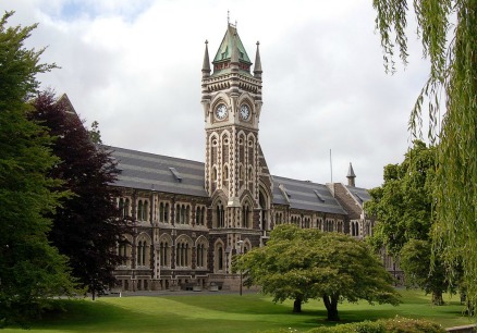 University of Otago -with Clock Tower