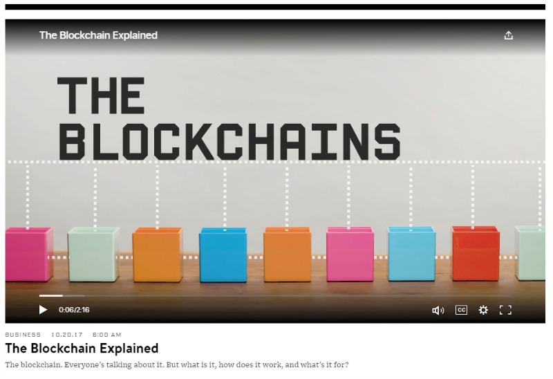 Blockchain Explained - a video from www.wired.com